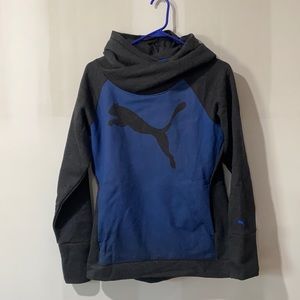 Puma Hoodie (black and blue)